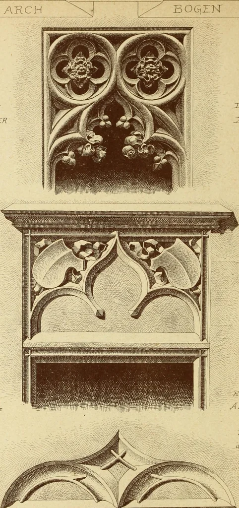 An illustration from Materials and documents of architecture and sculpture : classified alphabetically, 1915, leaf 279