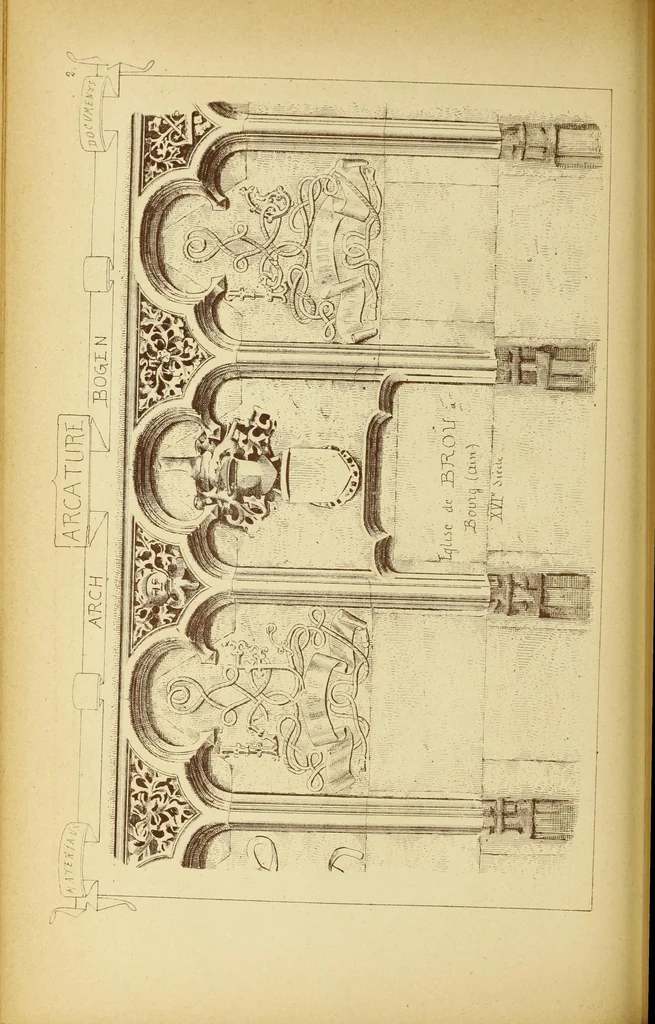 An illustration from Materials and documents of architecture and sculpture : classified alphabetically, 1915, leaf 281