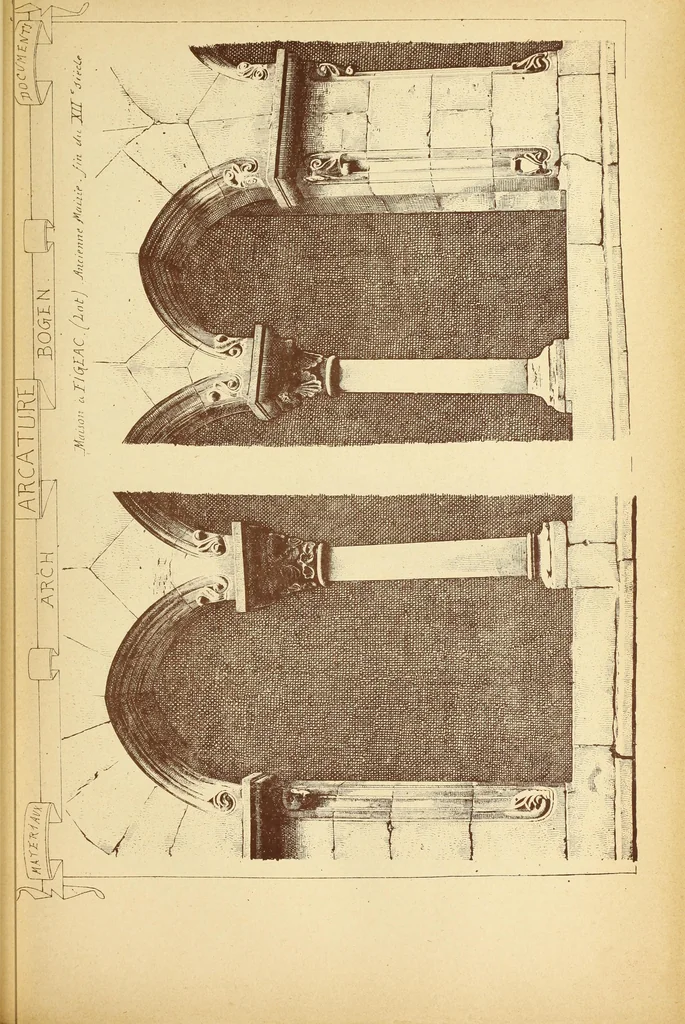 An illustration from Materials and documents of architecture and sculpture : classified alphabetically, 1915, leaf 282