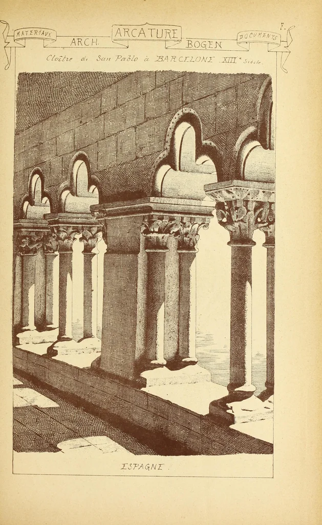 An illustration from Materials and documents of architecture and sculpture : classified alphabetically, 1915, leaf 286