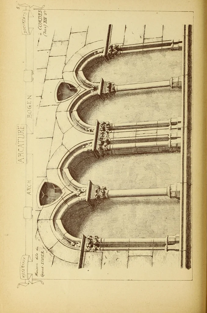 An illustration from Materials and documents of architecture and sculpture : classified alphabetically, 1915, leaf 287