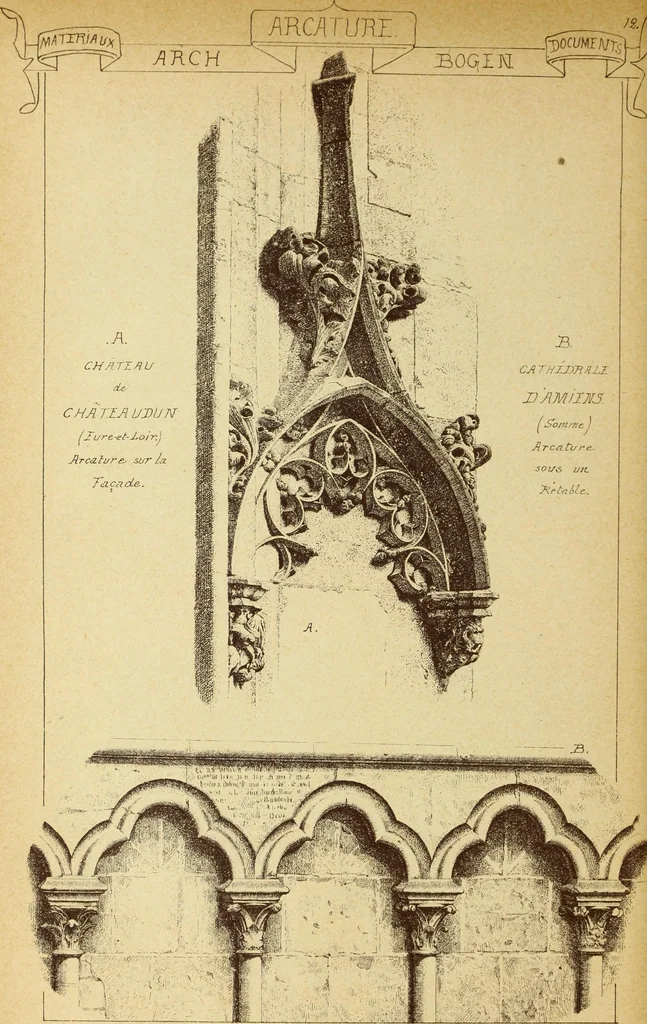 An illustration from Materials and documents of architecture and sculpture : classified alphabetically, 1915, leaf 291