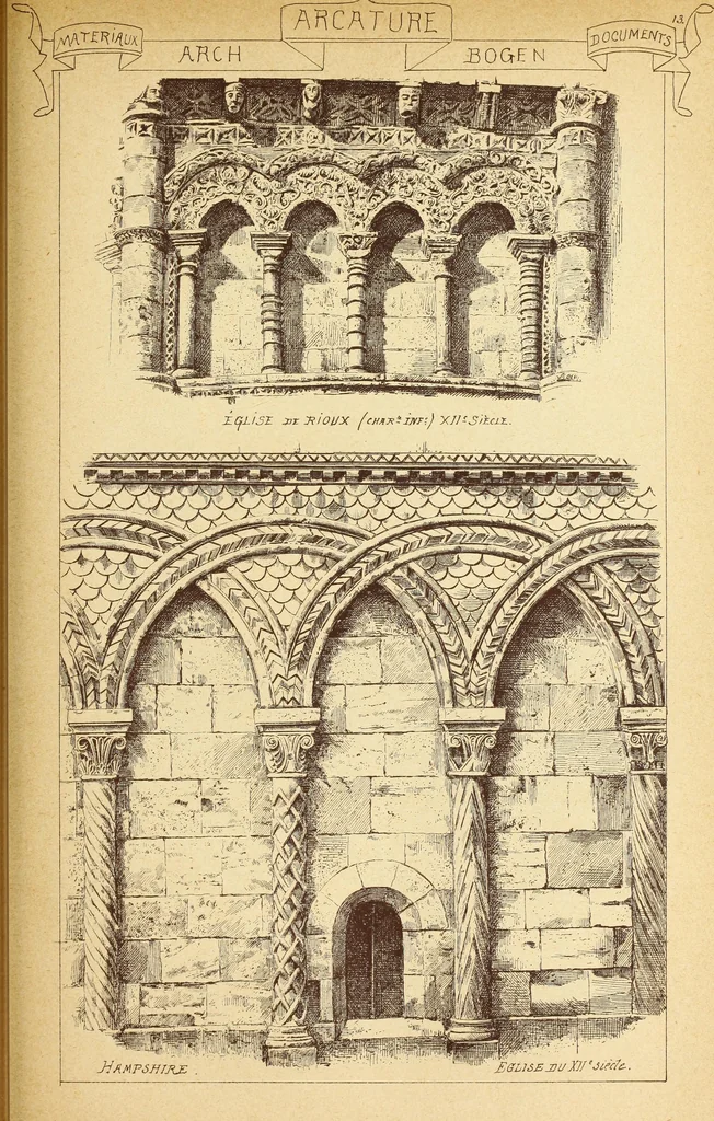 An illustration from Materials and documents of architecture and sculpture : classified alphabetically, 1915, leaf 292
