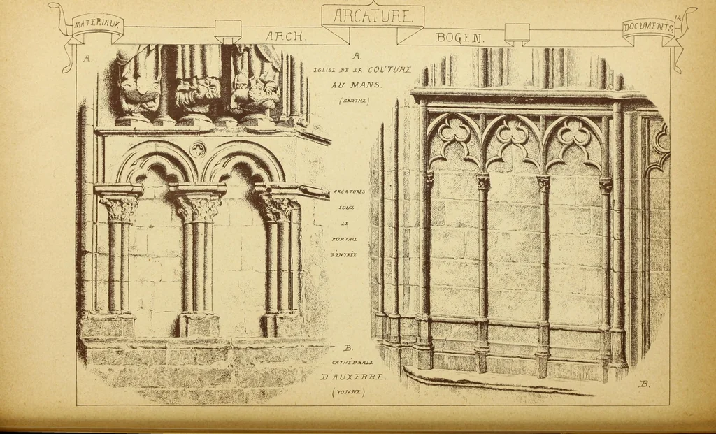 An illustration from Materials and documents of architecture and sculpture : classified alphabetically, 1915, leaf 293