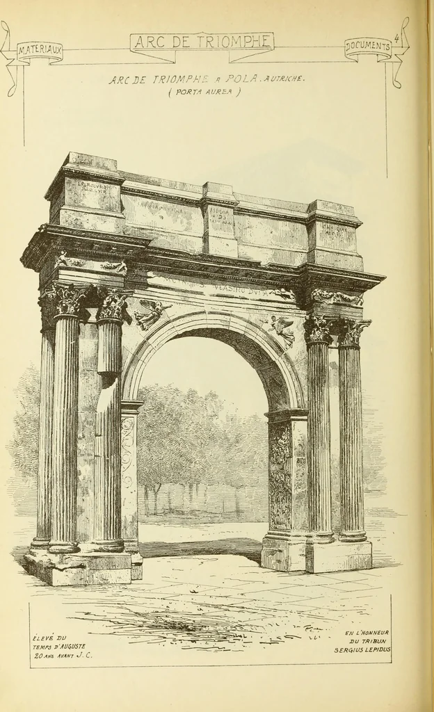 An illustration from Materials and documents of architecture and sculpture : classified alphabetically, 1915, leaf 299