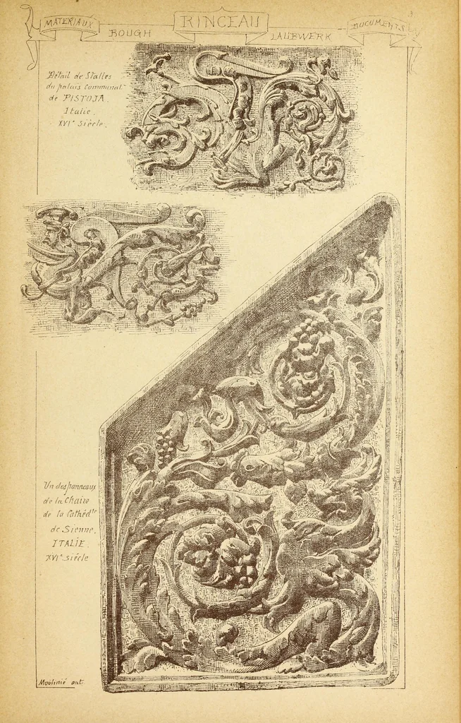 An illustration from Materials and documents of architecture and sculpture : classified alphabetically, 1915, leaf 30