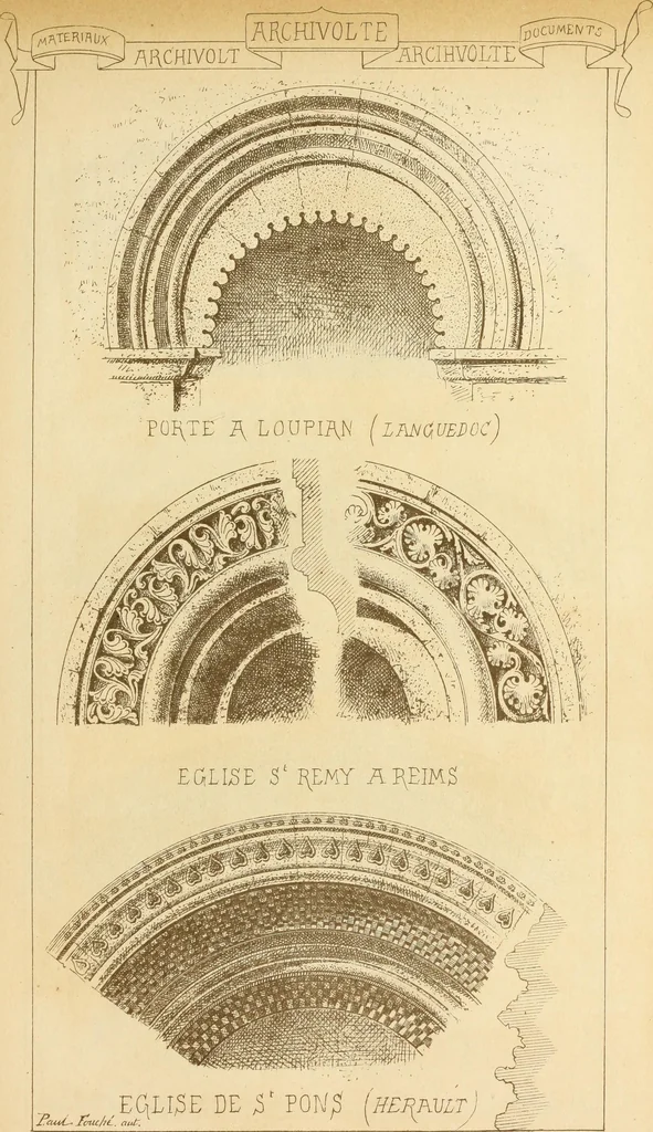 An illustration from Materials and documents of architecture and sculpture : classified alphabetically, 1915, leaf 304