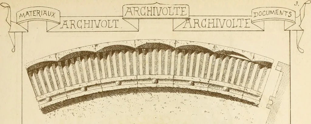 An illustration from Materials and documents of architecture and sculpture : classified alphabetically, 1915, leaf 306