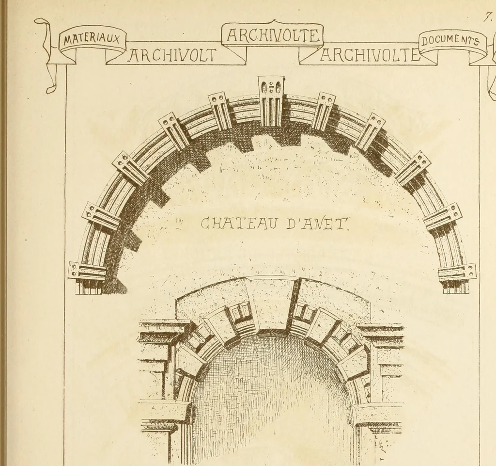 An illustration from Materials and documents of architecture and sculpture : classified alphabetically, 1915, leaf 310