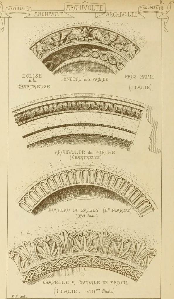 An illustration from Materials and documents of architecture and sculpture : classified alphabetically, 1915, leaf 311