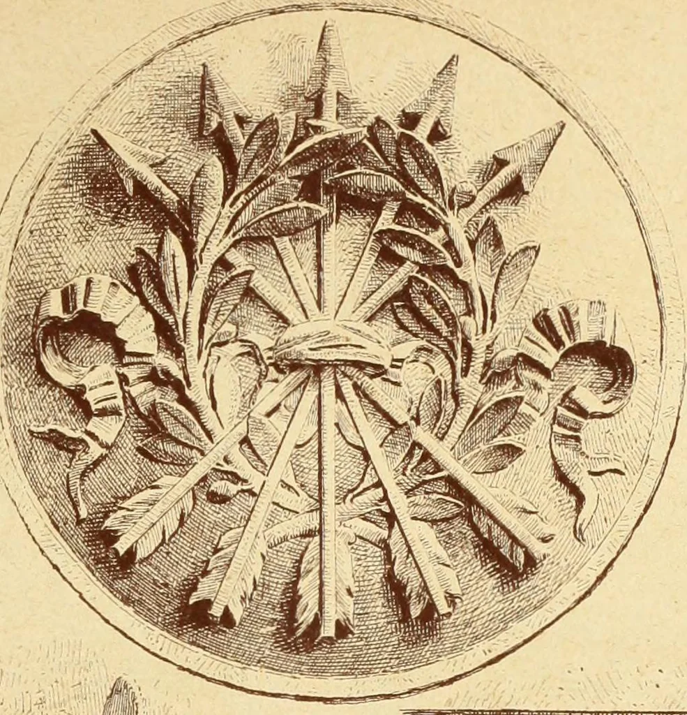 An illustration from Materials and documents of architecture and sculpture : classified alphabetically, 1915, leaf 312