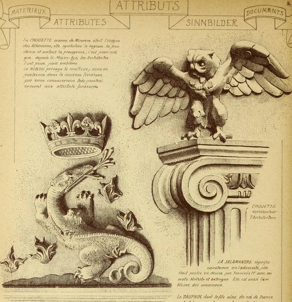 An illustration from Materials and documents of architecture and sculpture : classified alphabetically, 1915, leaf 325
