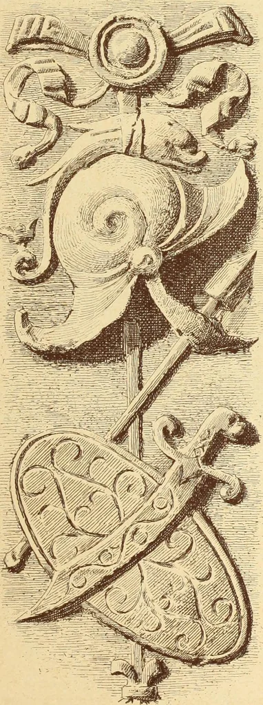 An illustration from Materials and documents of architecture and sculpture : classified alphabetically, 1915, leaf 326