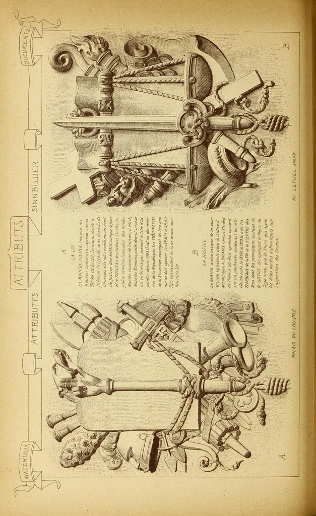 An illustration from Materials and documents of architecture and sculpture : classified alphabetically, 1915, leaf 327
