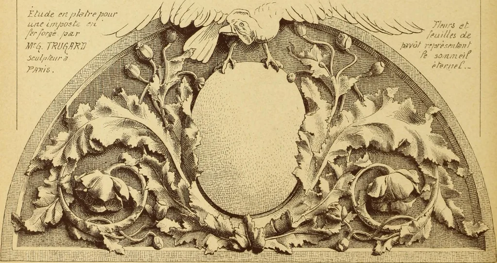 An illustration from Materials and documents of architecture and sculpture : classified alphabetically, 1915, leaf 333
