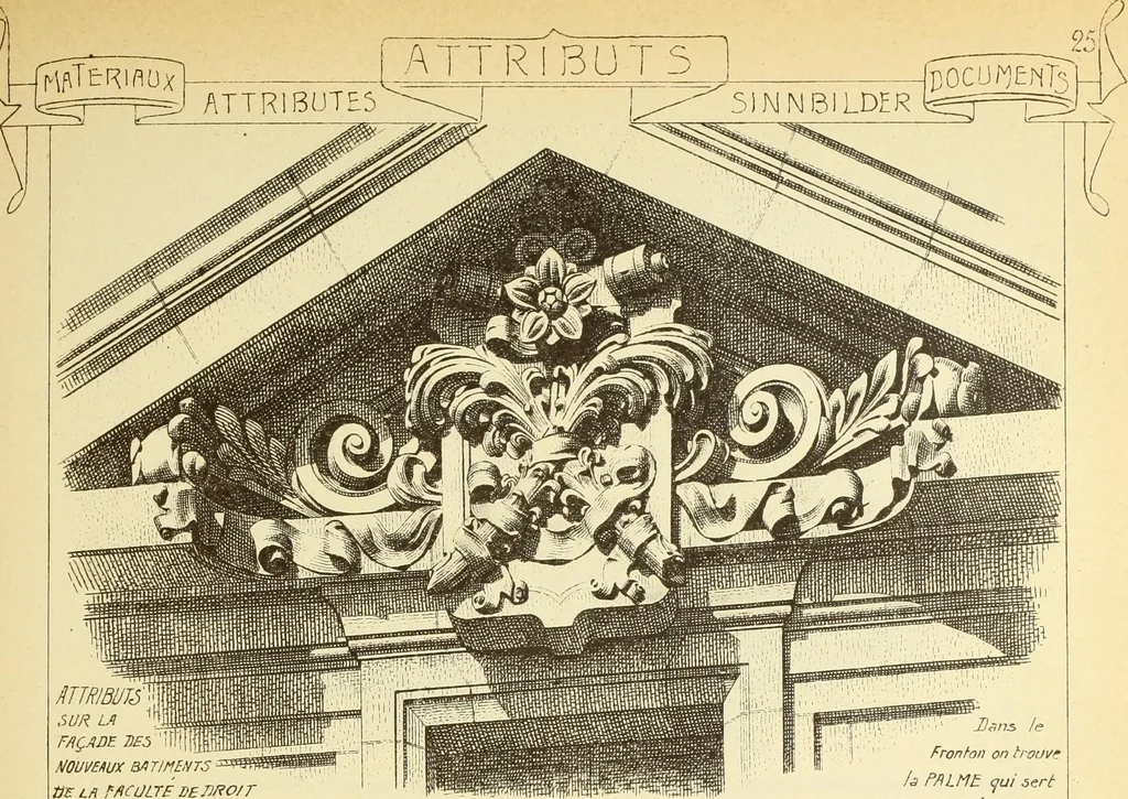 An illustration from Materials and documents of architecture and sculpture : classified alphabetically, 1915, leaf 336