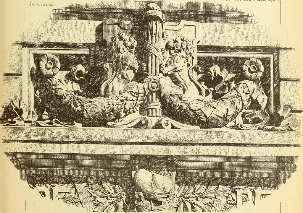An illustration from Materials and documents of architecture and sculpture : classified alphabetically, 1915, leaf 336
