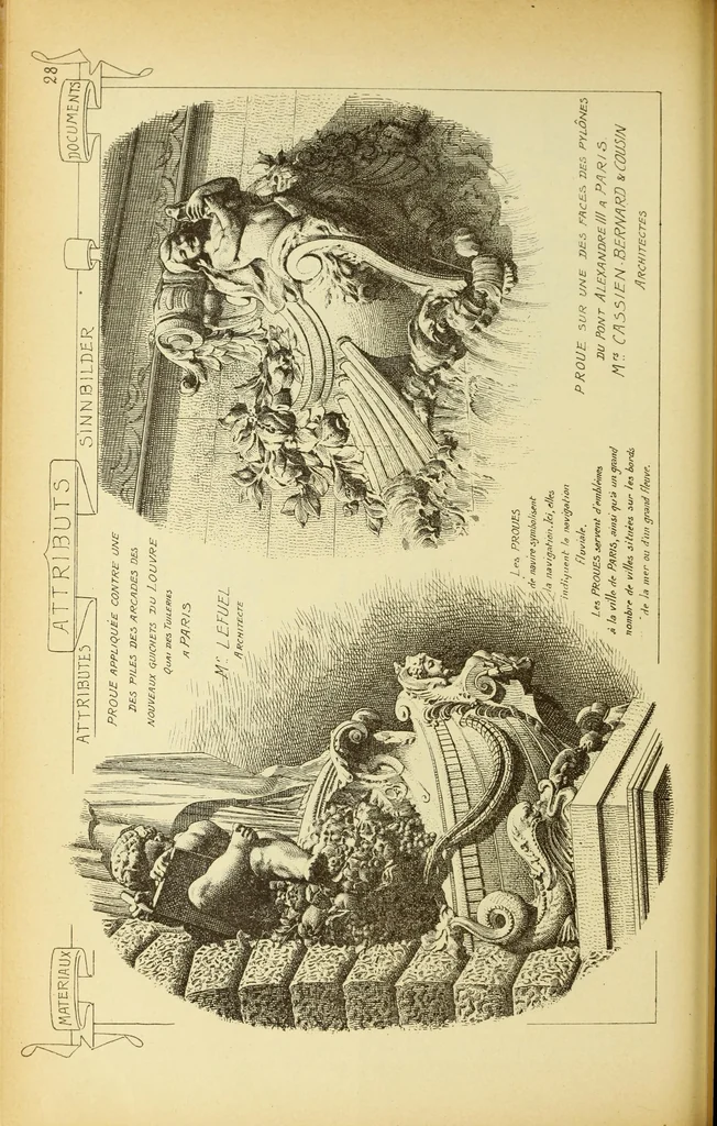 An illustration from Materials and documents of architecture and sculpture : classified alphabetically, 1915, leaf 339