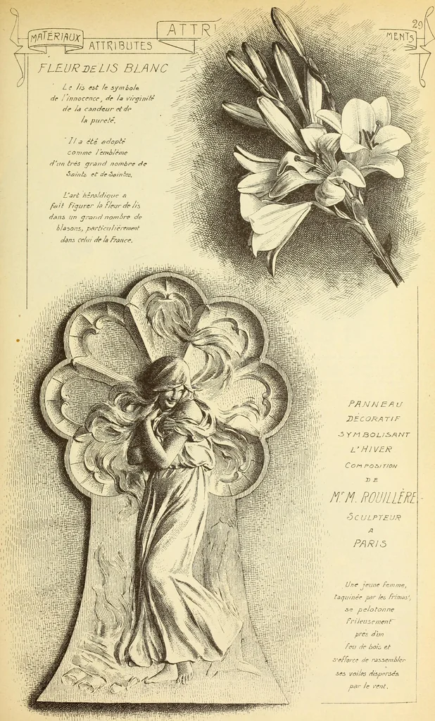 An illustration from Materials and documents of architecture and sculpture : classified alphabetically, 1915, leaf 340