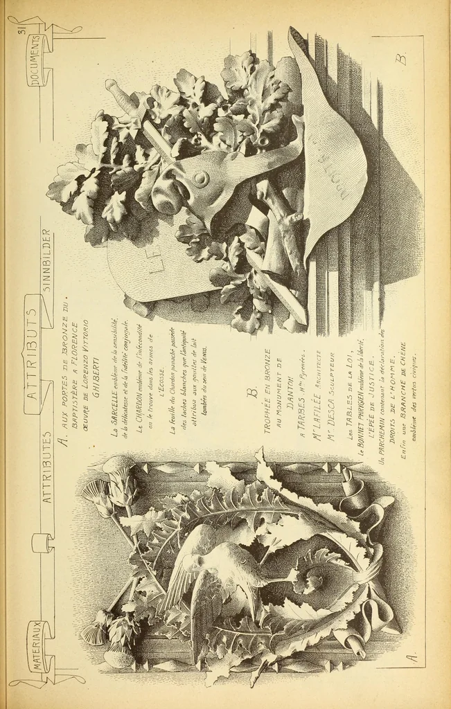 An illustration from Materials and documents of architecture and sculpture : classified alphabetically, 1915, leaf 342