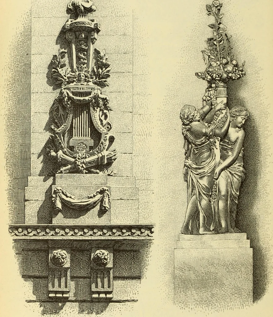 An illustration from Materials and documents of architecture and sculpture : classified alphabetically, 1915, leaf 349