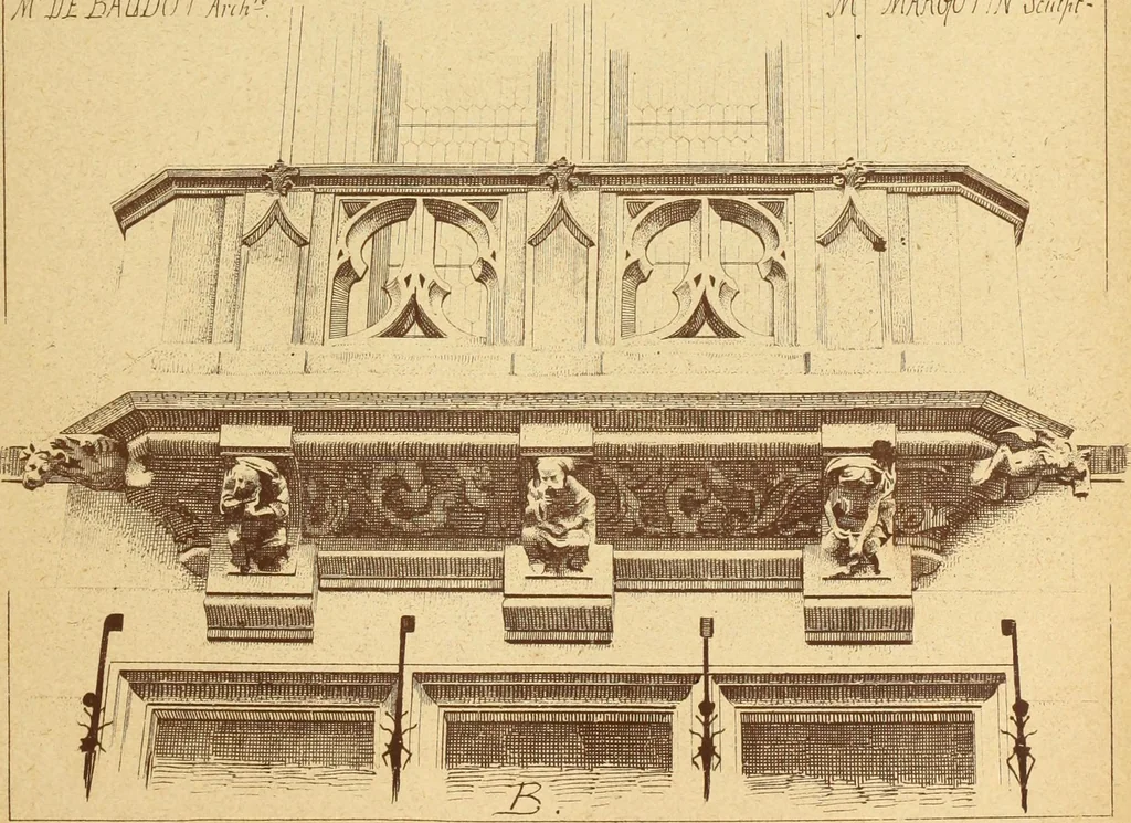 An illustration from Materials and documents of architecture and sculpture : classified alphabetically, 1915, leaf 352
