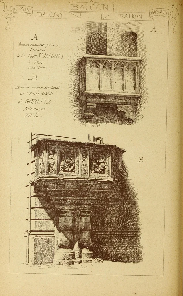 An illustration from Materials and documents of architecture and sculpture : classified alphabetically, 1915, leaf 353