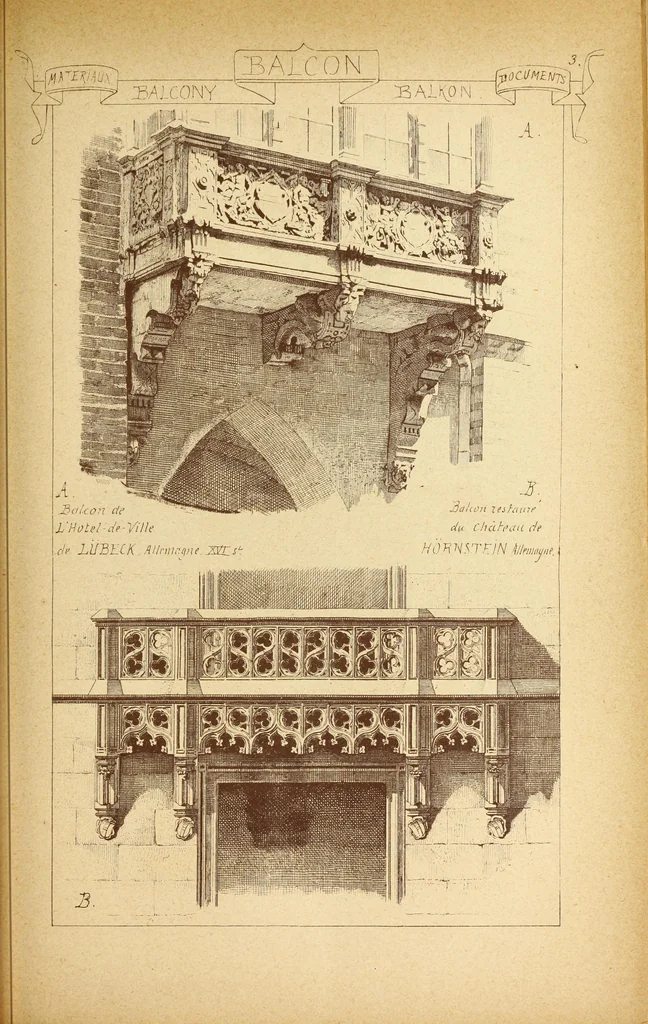 An illustration from Materials and documents of architecture and sculpture : classified alphabetically, 1915, leaf 354