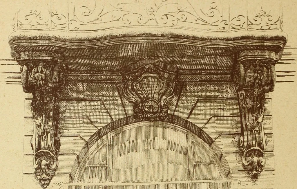 An illustration from Materials and documents of architecture and sculpture : classified alphabetically, 1915, leaf 357