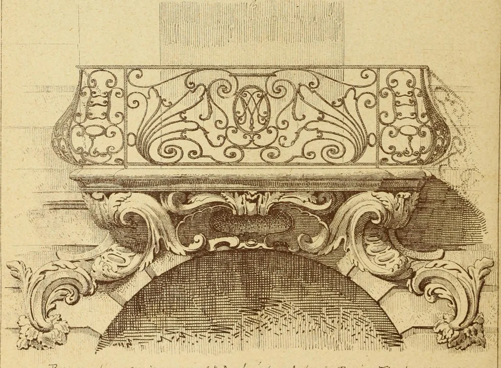 An illustration from Materials and documents of architecture and sculpture : classified alphabetically, 1915, leaf 357