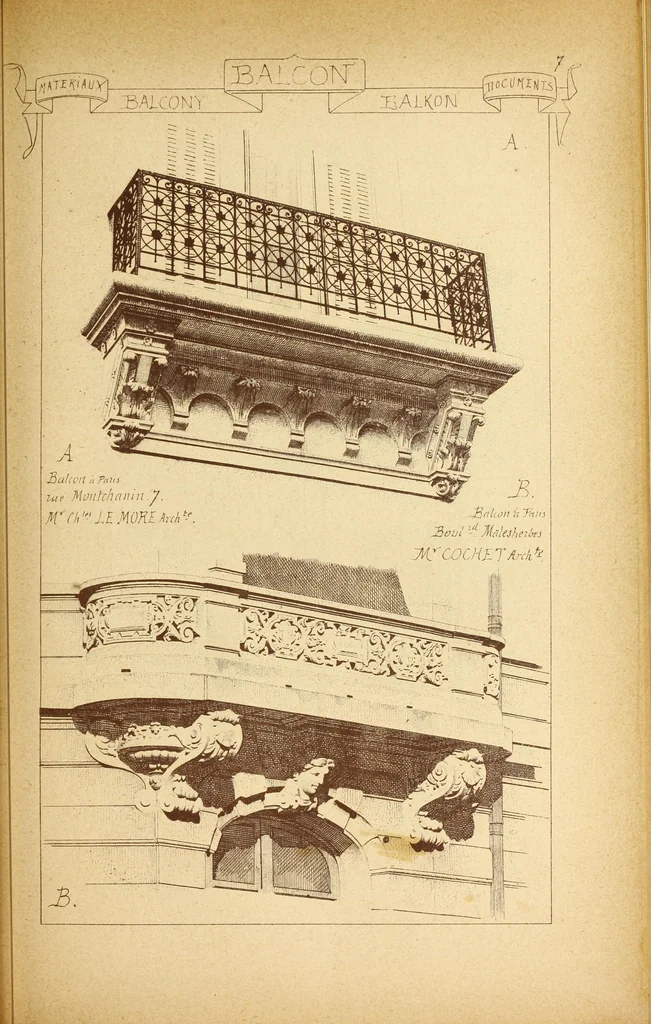 An illustration from Materials and documents of architecture and sculpture : classified alphabetically, 1915, leaf 358