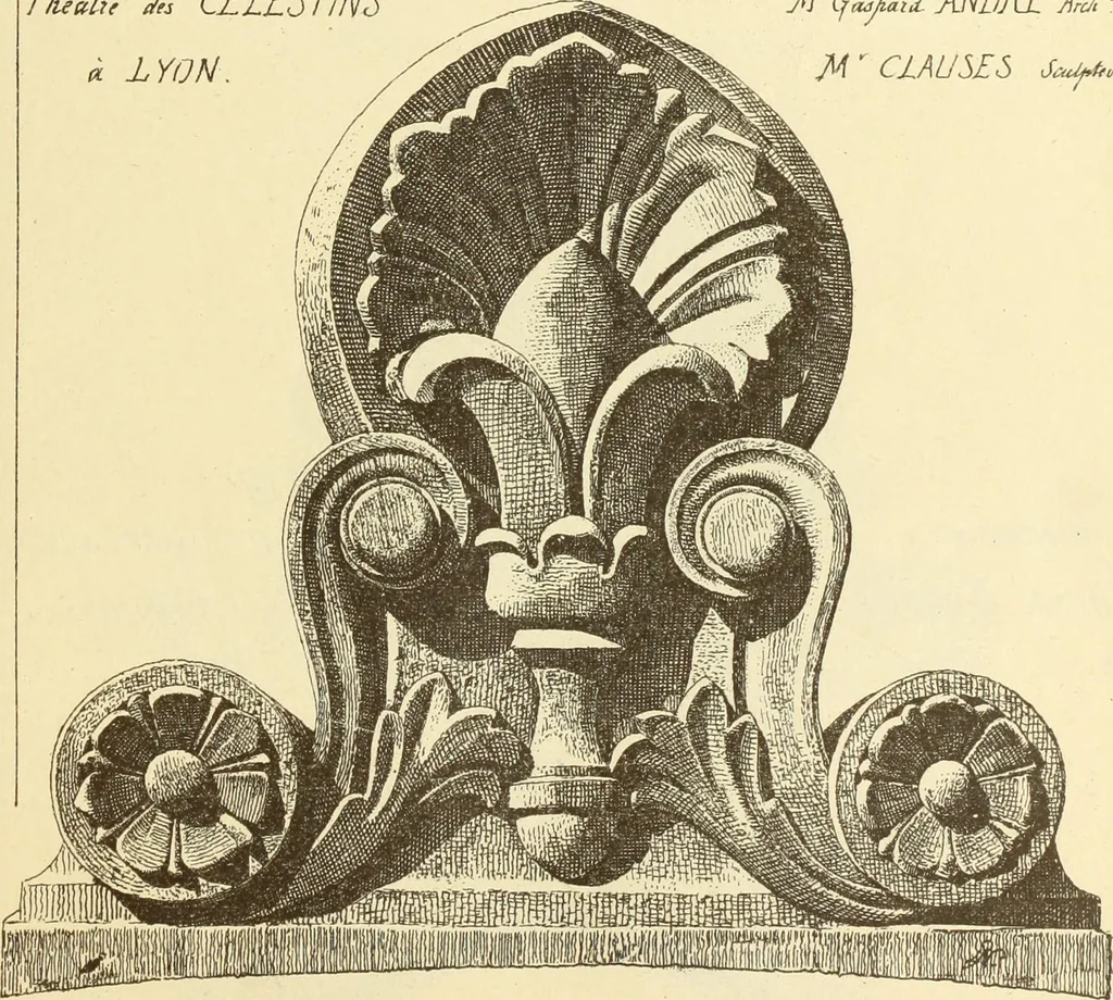 An illustration from Materials and documents of architecture and sculpture : classified alphabetically, 1915, leaf 36