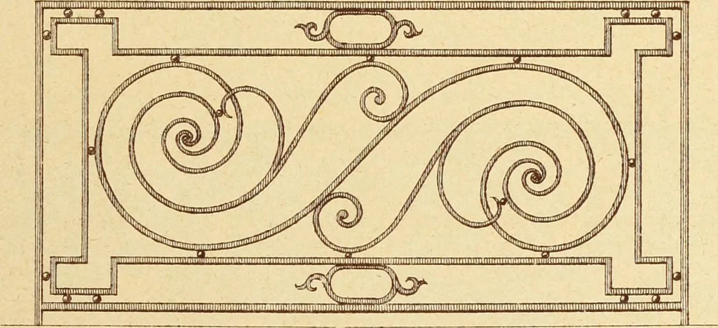 An illustration from Materials and documents of architecture and sculpture : classified alphabetically, 1915, leaf 360