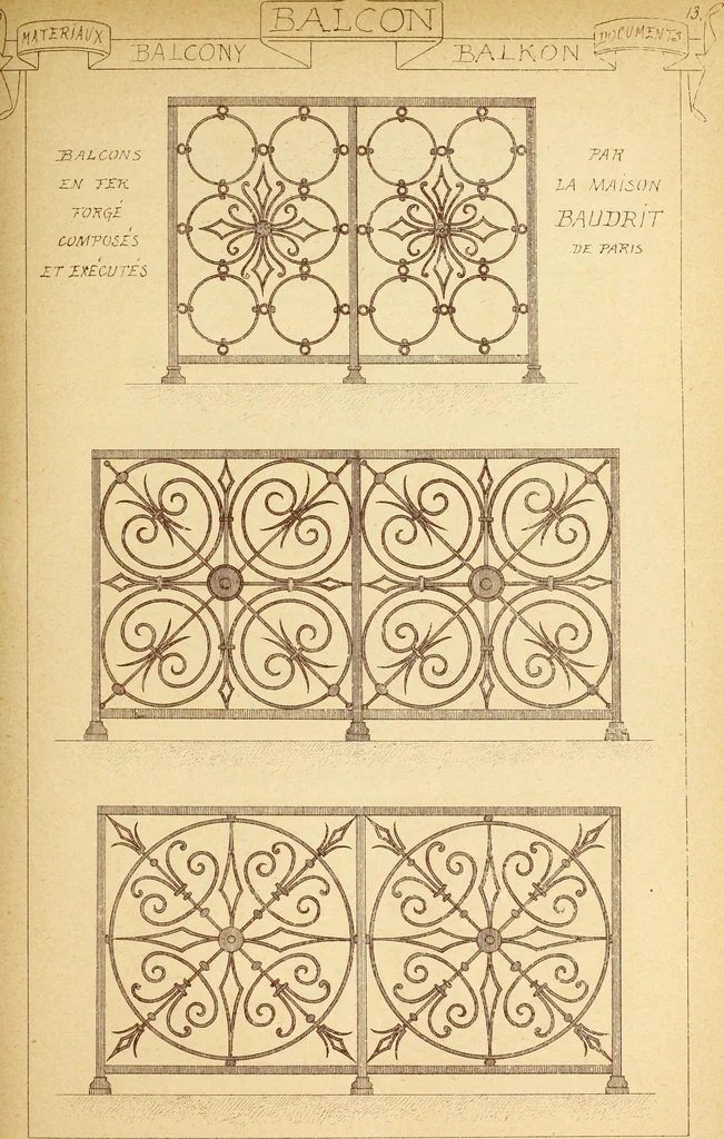 An illustration from Materials and documents of architecture and sculpture : classified alphabetically, 1915, leaf 364