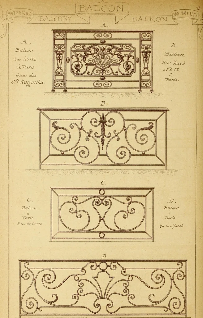 An illustration from Materials and documents of architecture and sculpture : classified alphabetically, 1915, leaf 365