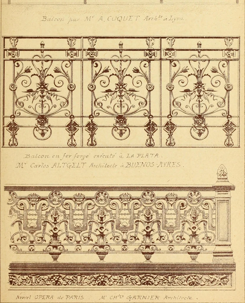 An illustration from Materials and documents of architecture and sculpture : classified alphabetically, 1915, leaf 366