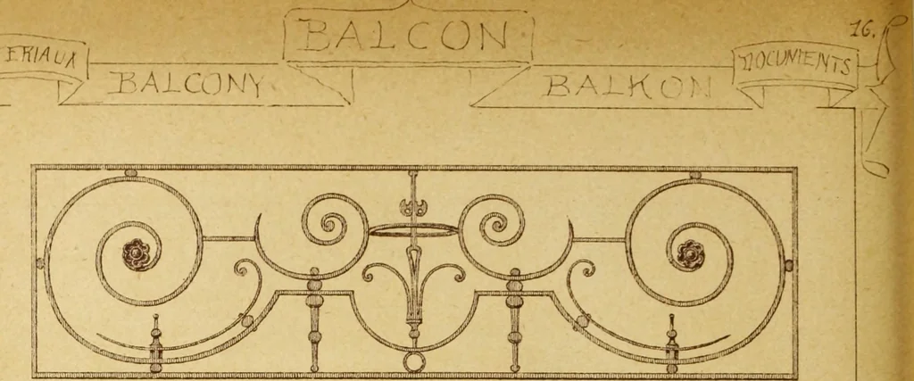 An illustration from Materials and documents of architecture and sculpture : classified alphabetically, 1915, leaf 367