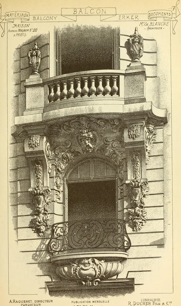An illustration from Materials and documents of architecture and sculpture : classified alphabetically, 1915, leaf 368