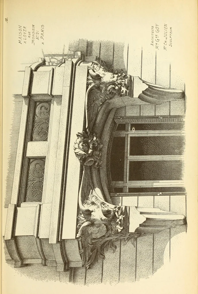 An illustration from Materials and documents of architecture and sculpture : classified alphabetically, 1915, leaf 370