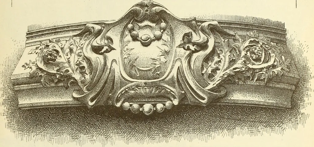 An illustration from Materials and documents of architecture and sculpture : classified alphabetically, 1915, leaf 372