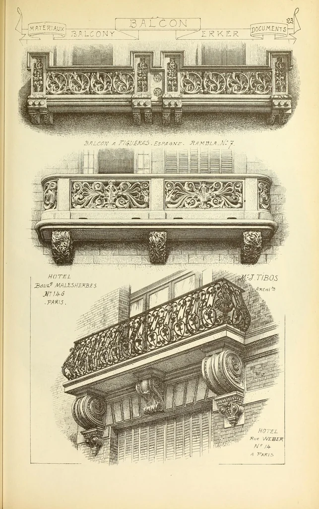 An illustration from Materials and documents of architecture and sculpture : classified alphabetically, 1915, leaf 374