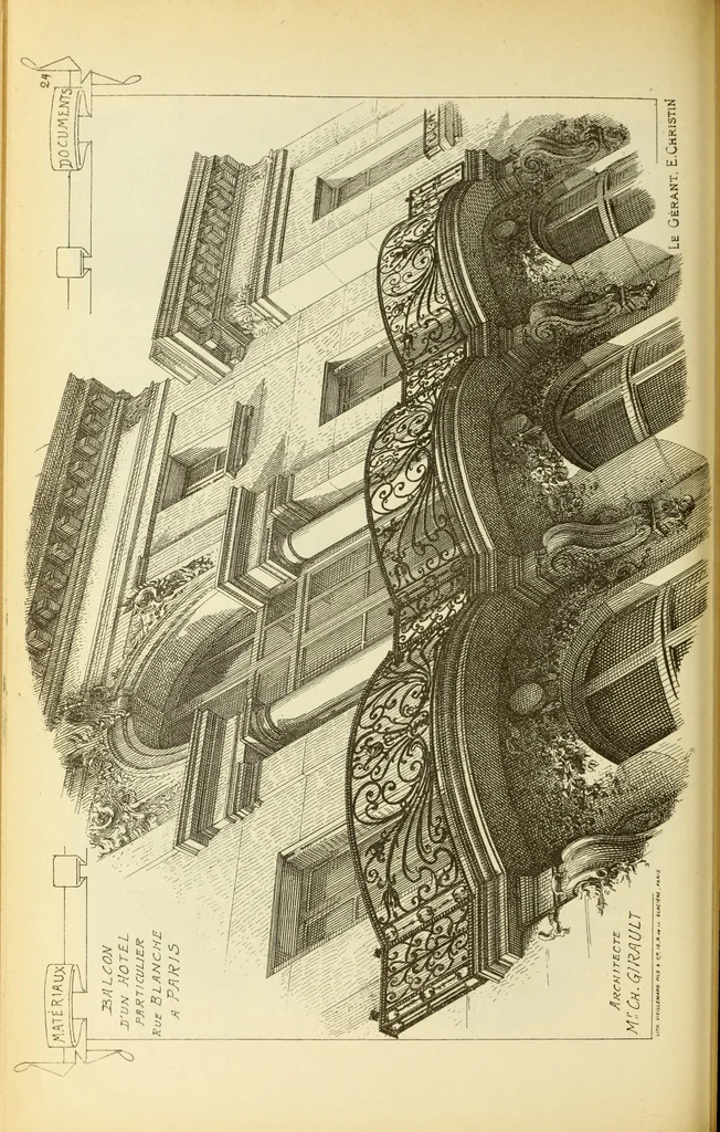 An illustration from Materials and documents of architecture and sculpture : classified alphabetically, 1915, leaf 375