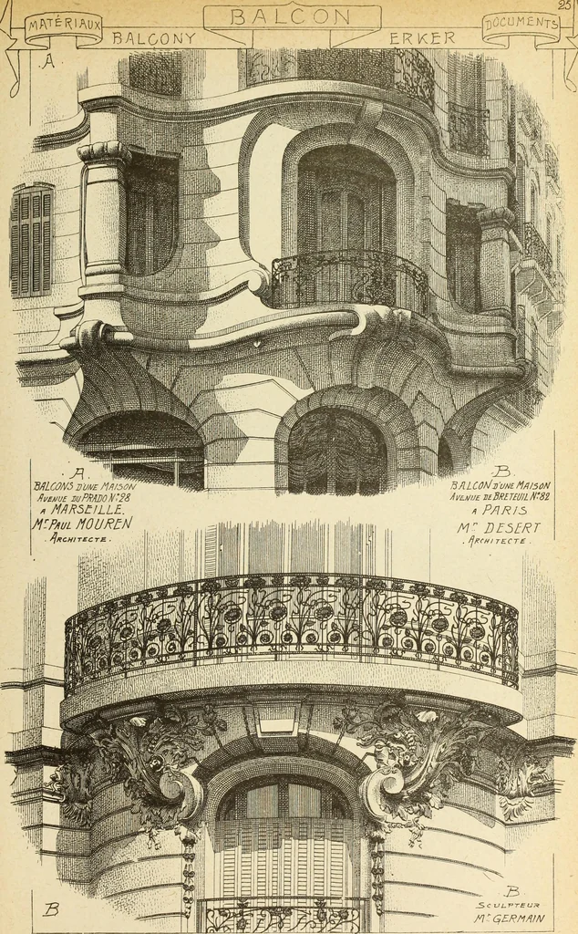 An illustration from Materials and documents of architecture and sculpture : classified alphabetically, 1915, leaf 376