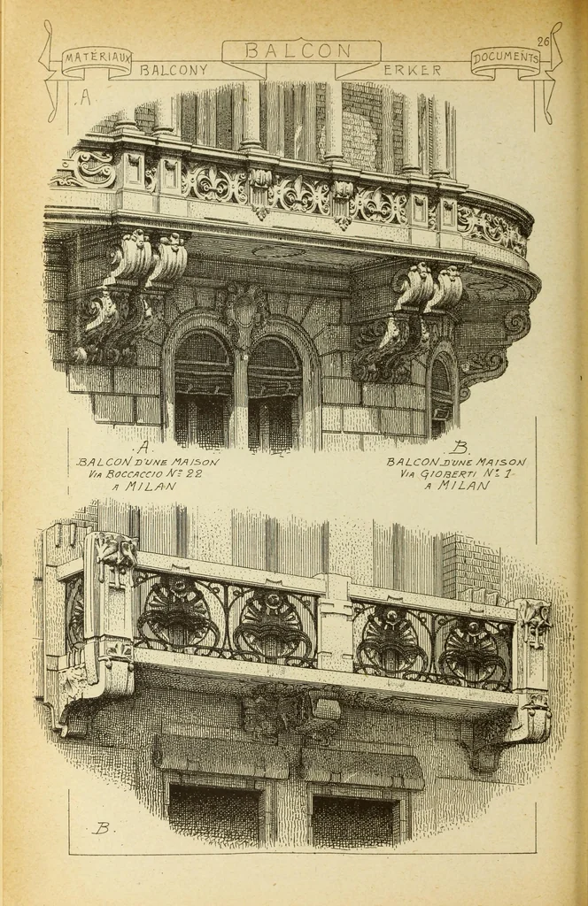 An illustration from Materials and documents of architecture and sculpture : classified alphabetically, 1915, leaf 377