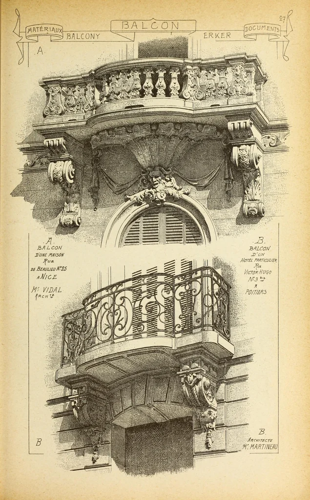 An illustration from Materials and documents of architecture and sculpture : classified alphabetically, 1915, leaf 378