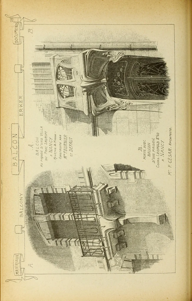 An illustration from Materials and documents of architecture and sculpture : classified alphabetically, 1915, leaf 379