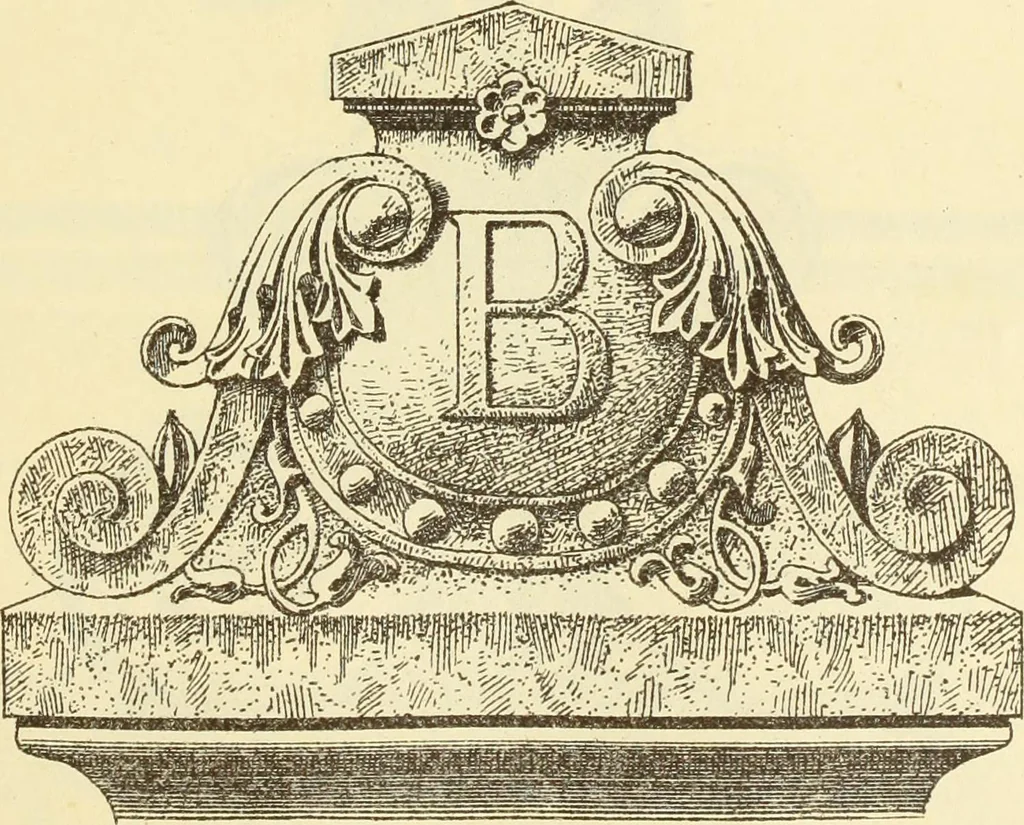 An illustration from Materials and documents of architecture and sculpture : classified alphabetically, 1915, leaf 38