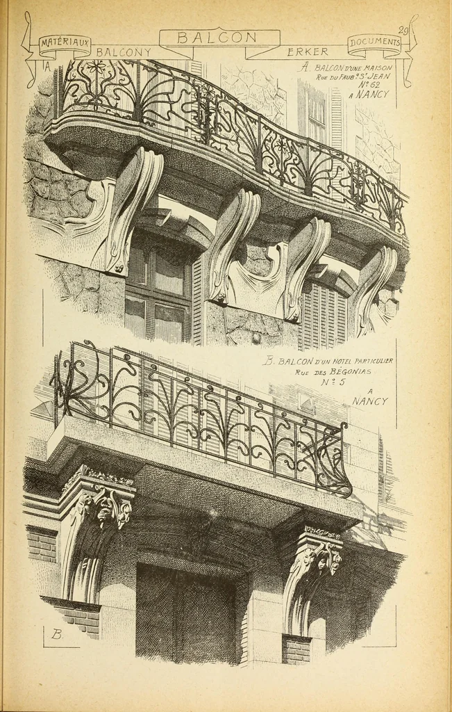 An illustration from Materials and documents of architecture and sculpture : classified alphabetically, 1915, leaf 380