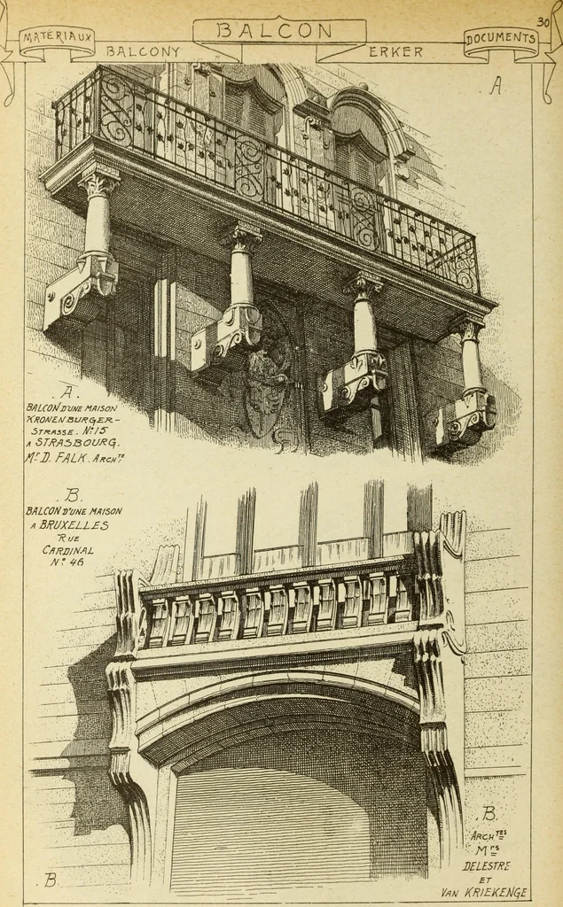 An illustration from Materials and documents of architecture and sculpture : classified alphabetically, 1915, leaf 381