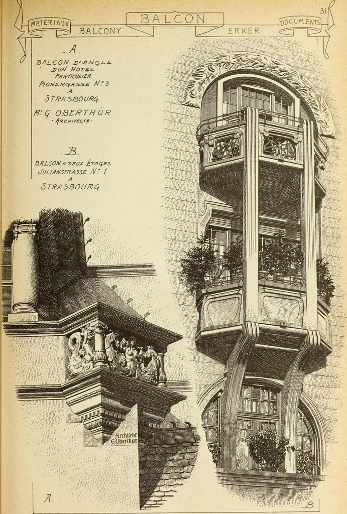 An illustration from Materials and documents of architecture and sculpture : classified alphabetically, 1915, leaf 382